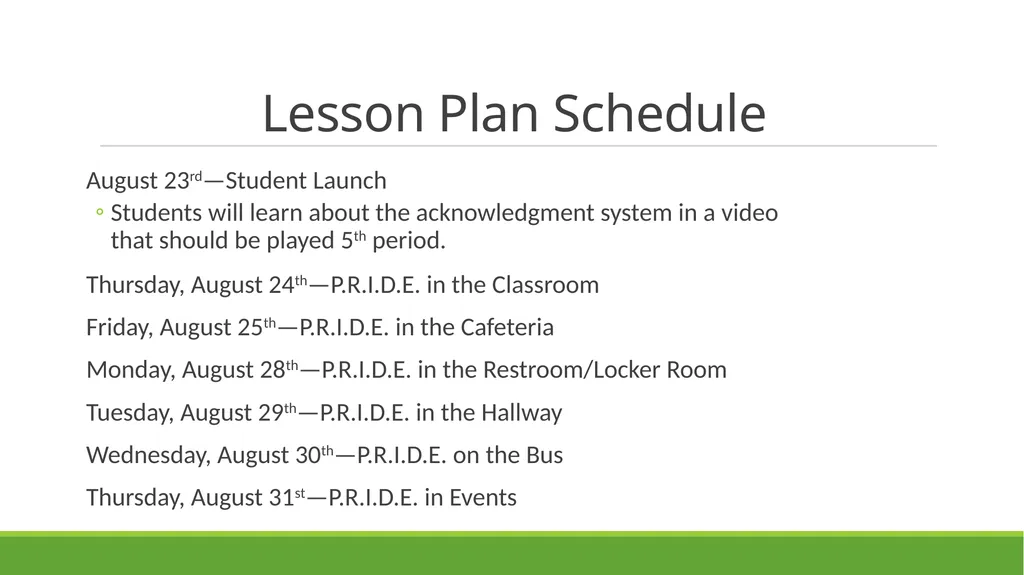 School-Wide Positive Behavior Interventions and - slide 24 of 38