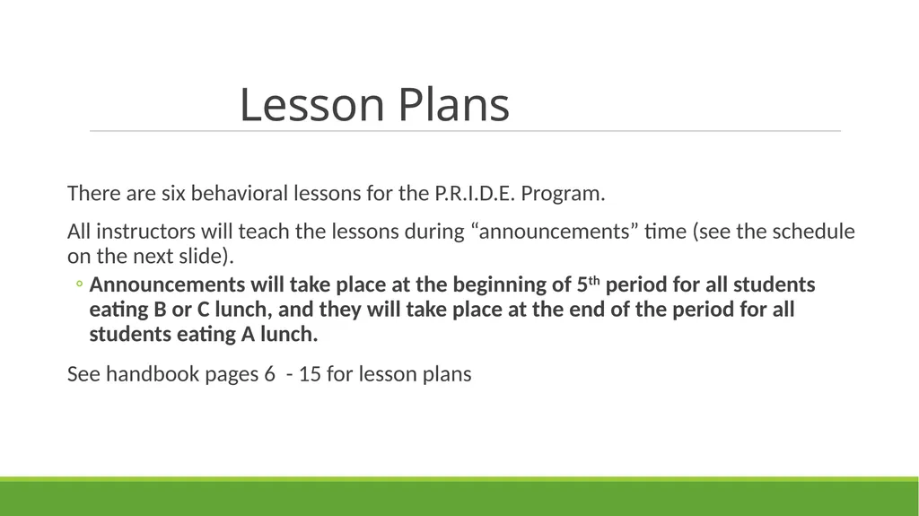 School-Wide Positive Behavior Interventions and - slide 23 of 38