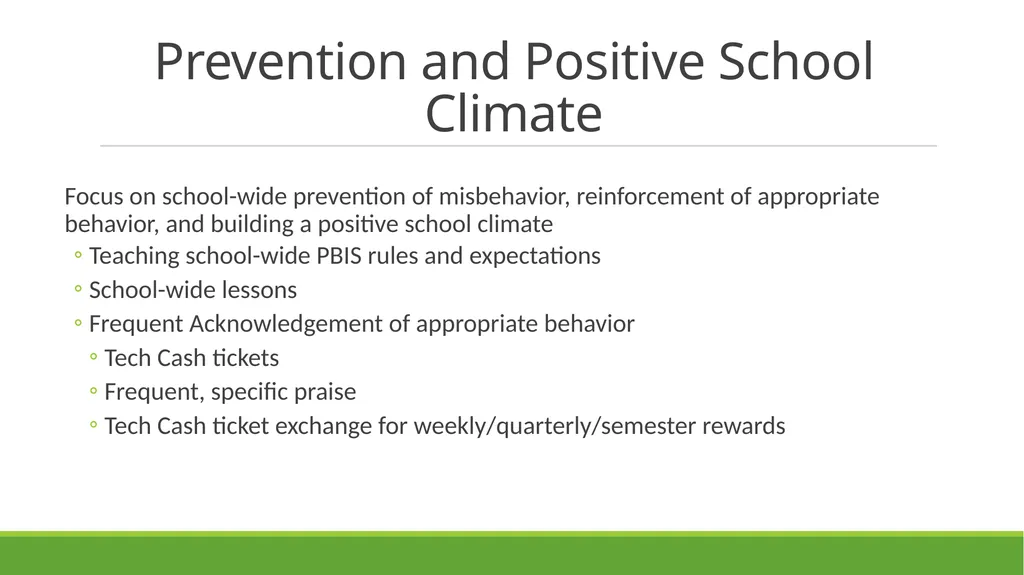 School-Wide Positive Behavior Interventions and - slide 13 of 38