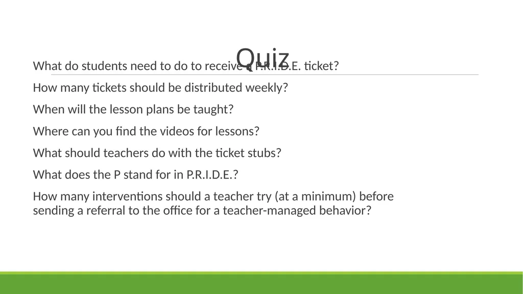 School-Wide Positive Behavior Interventions and - slide 38 of 38