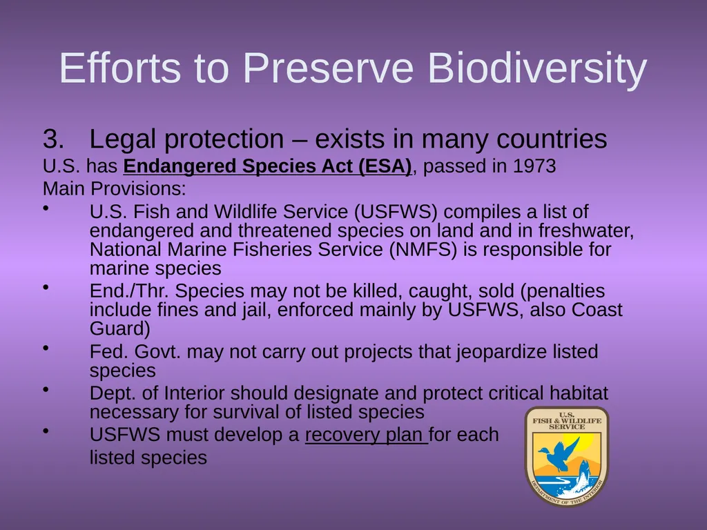 Chapter 10 Biodiversity 10.1 What is biodiversity? - slide 36 of 41