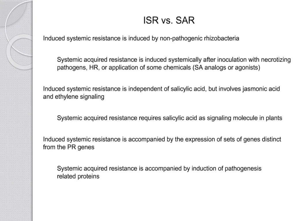Inducible defense mechanisms in plants Classes of - slide 19 of 26