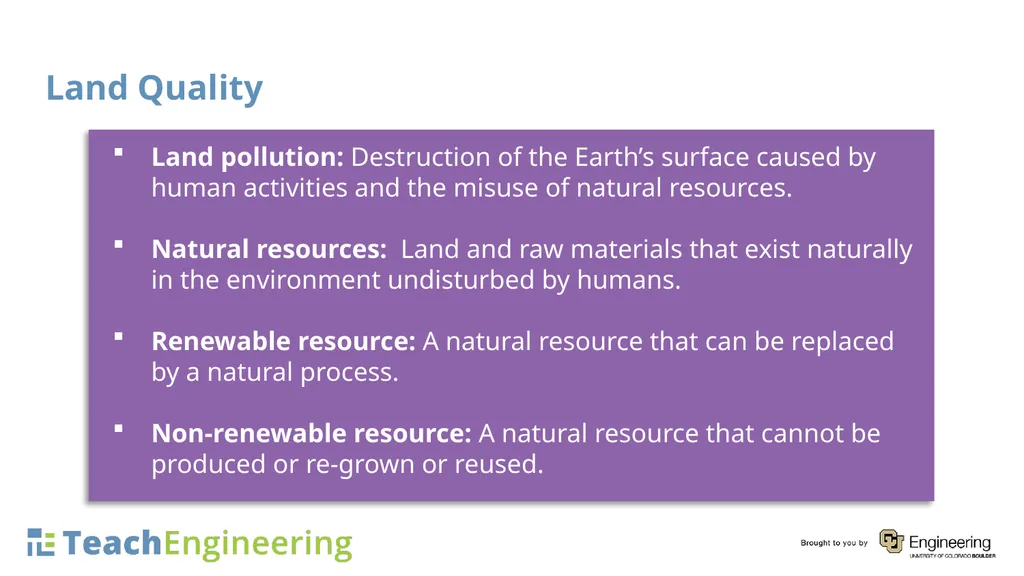 INTRODUCTION TO ENVIRONMENTAL ENGINEERING What is - slide 10 of 13