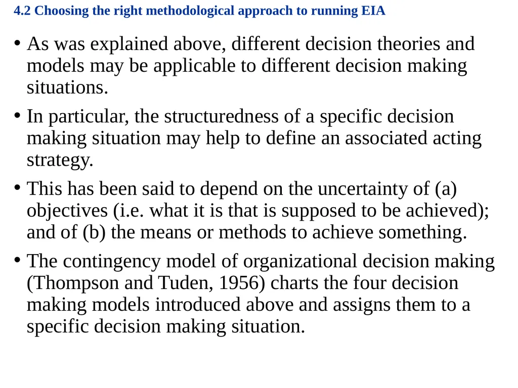 Environmental Impact Assessment Course Code: GeES - slide 179 of 210