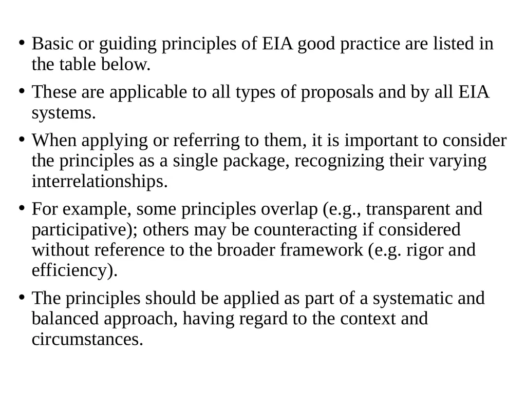 Environmental Impact Assessment Course Code: GeES - slide 53 of 210