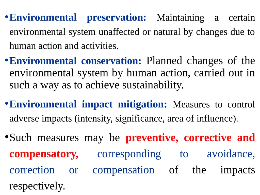 Environmental Impact Assessment Course Code: GeES - slide 13 of 210