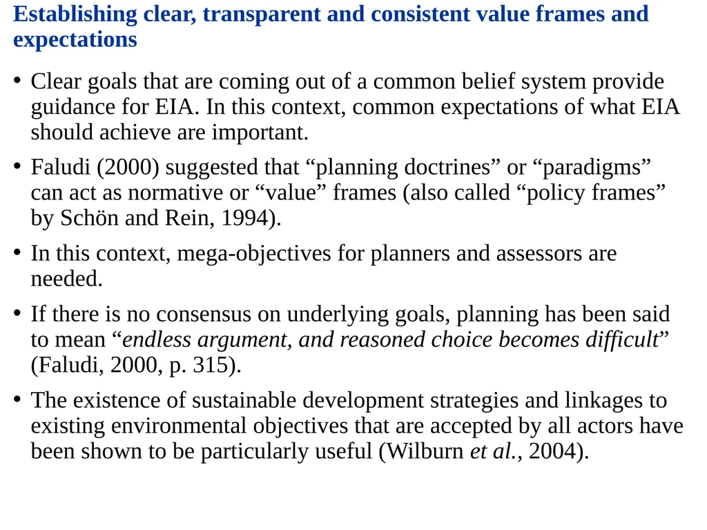 Environmental Impact Assessment Course Code: GeES - slide 101 of 210