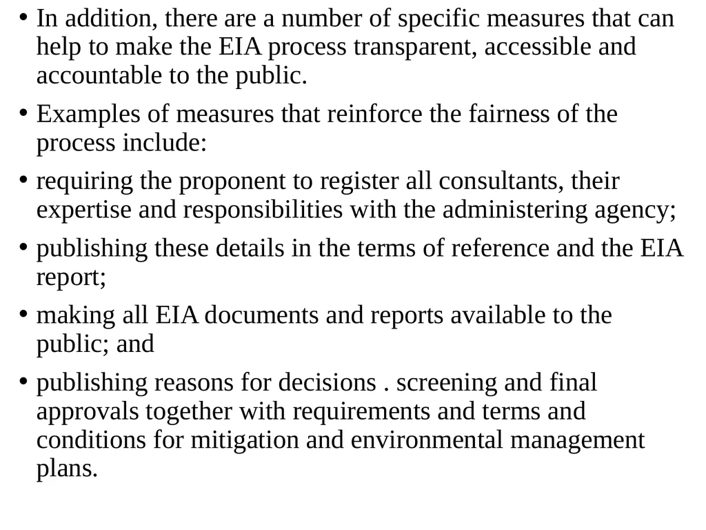 Environmental Impact Assessment Course Code: GeES - slide 77 of 210