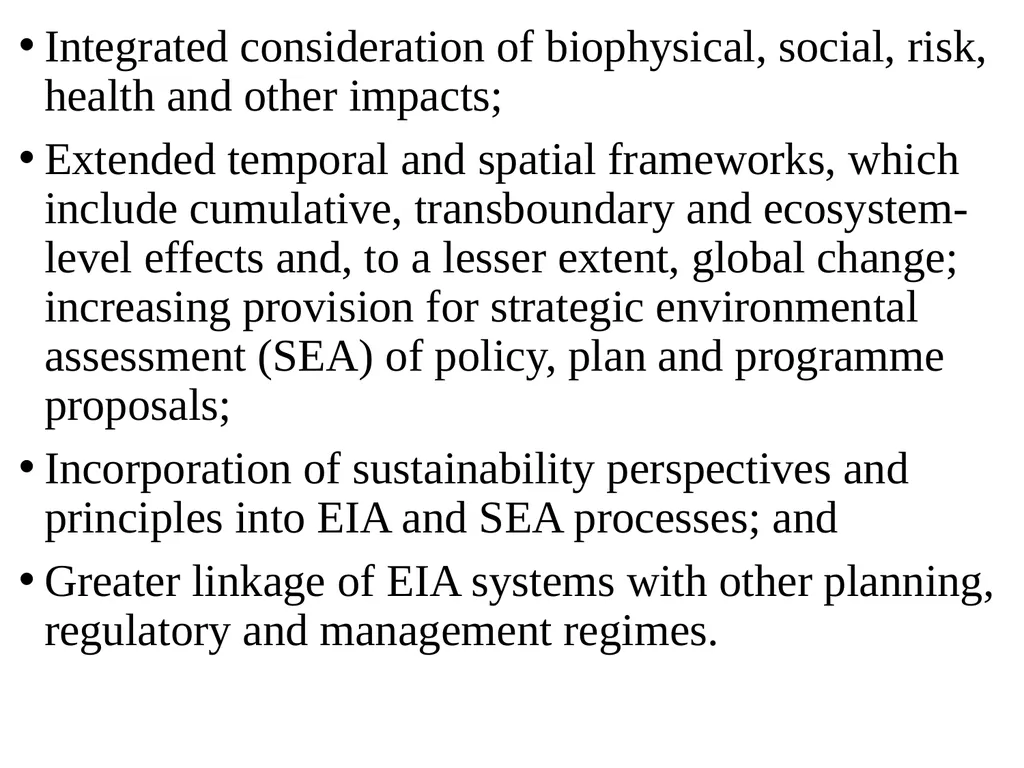 Environmental Impact Assessment Course Code: GeES - slide 111 of 210