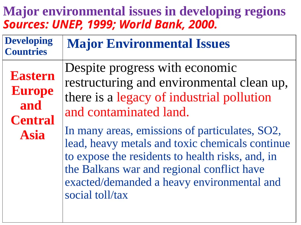 Environmental Impact Assessment Course Code: GeES - slide 31 of 210