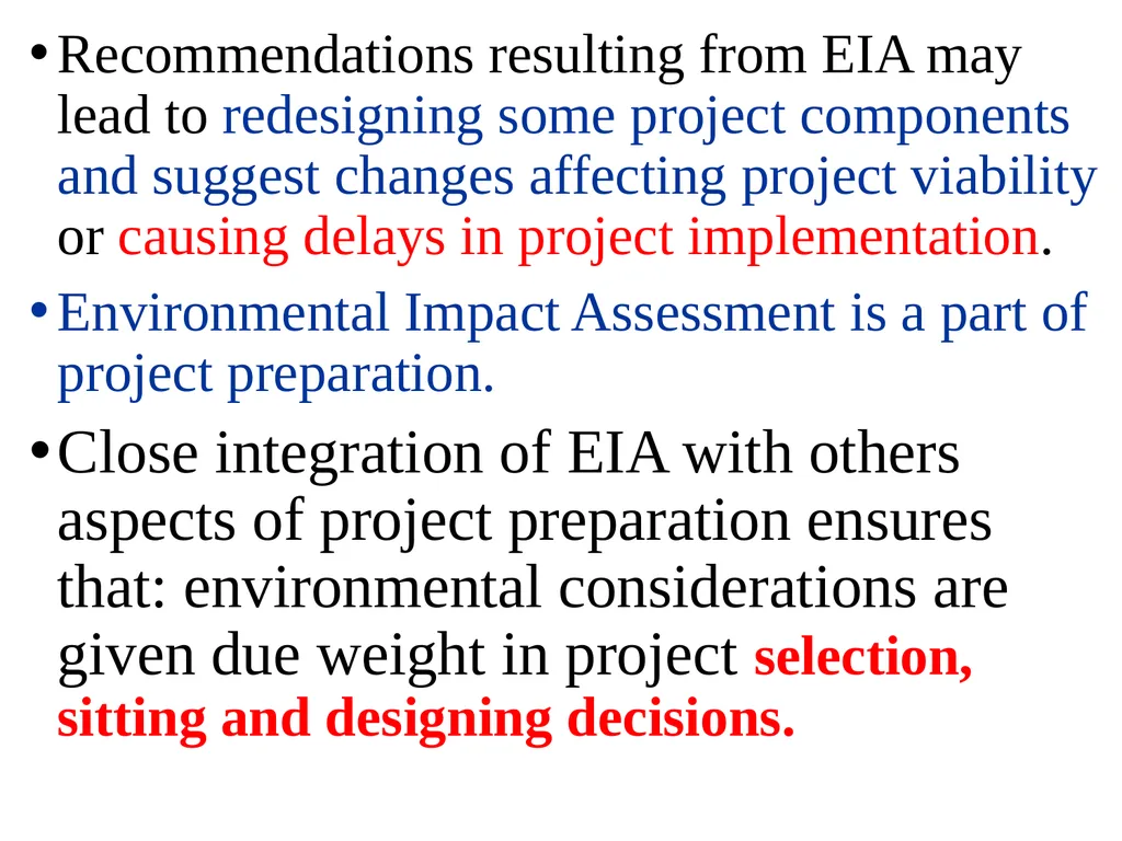 Environmental Impact Assessment Course Code: GeES - slide 16 of 210