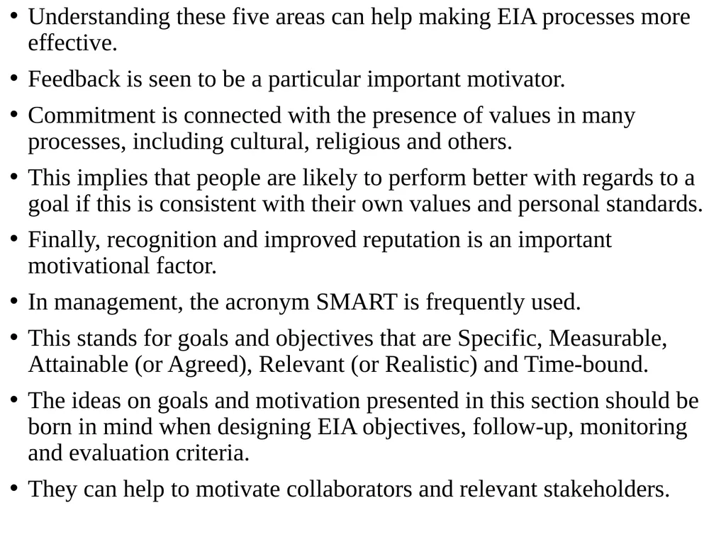 Environmental Impact Assessment Course Code: GeES - slide 163 of 210