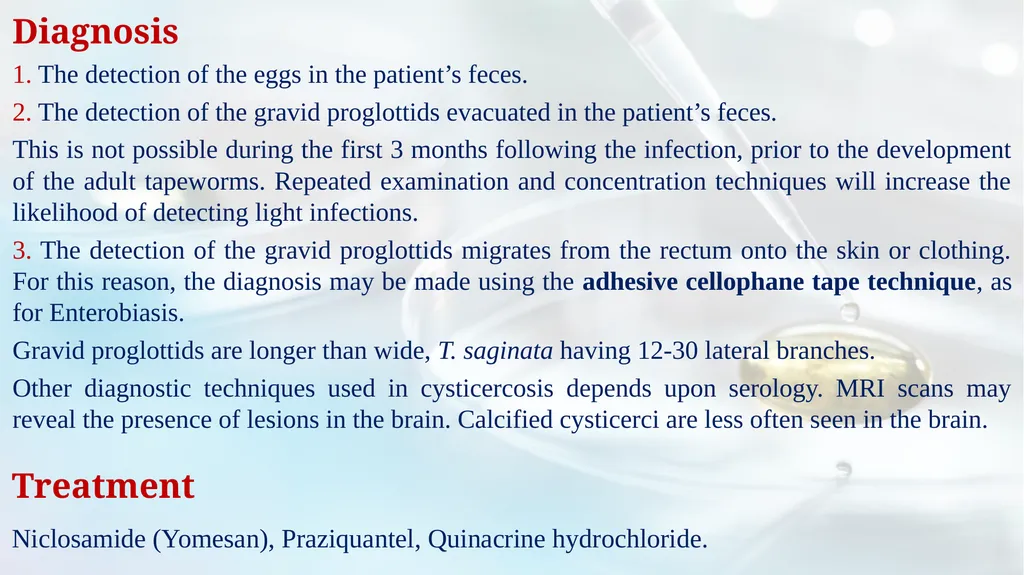 Lecture 5 Helminths-Cestodes Medical Parasitology - slide 8 of 27