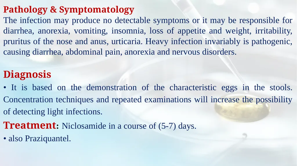Lecture 5 Helminths-Cestodes Medical Parasitology - slide 17 of 27