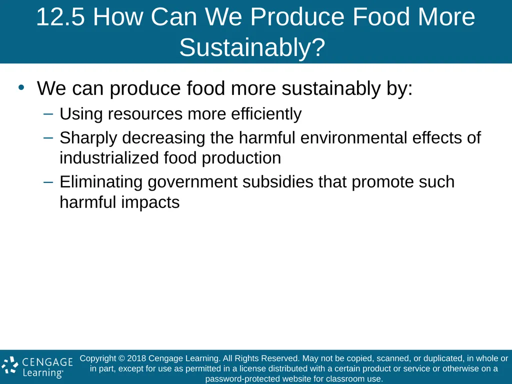 Living in the Environment 19 Edition Chapter 12 - slide 61 of 82