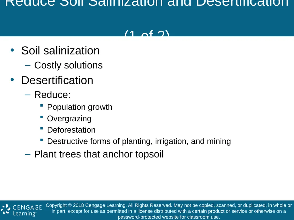 Living in the Environment 19 Edition Chapter 12 - slide 65 of 82