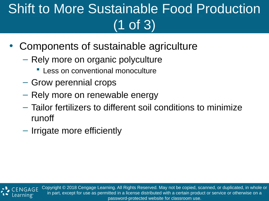 Living in the Environment 19 Edition Chapter 12 - slide 72 of 82
