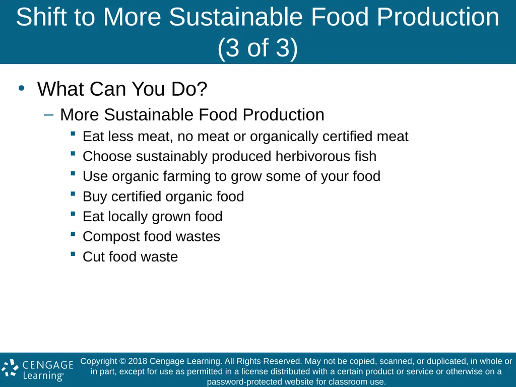 Living in the Environment 19 Edition Chapter 12 - slide 74 of 82