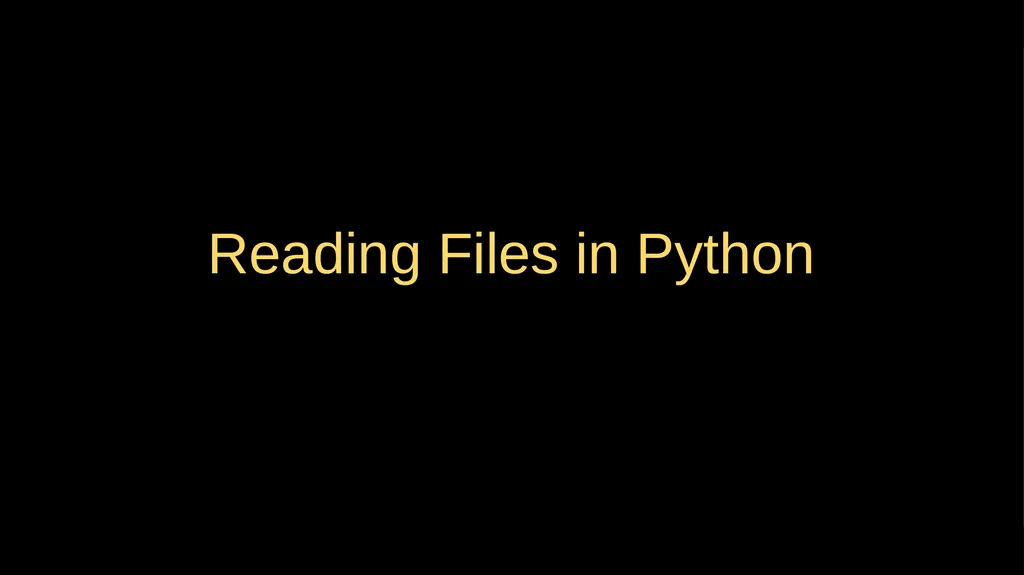 Reading Files Chapter 7 Python for Everybody - slide 11 of 24