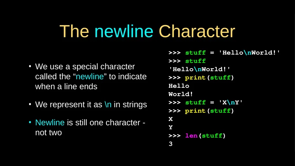 Reading Files Chapter 7 Python for Everybody - slide 8 of 24