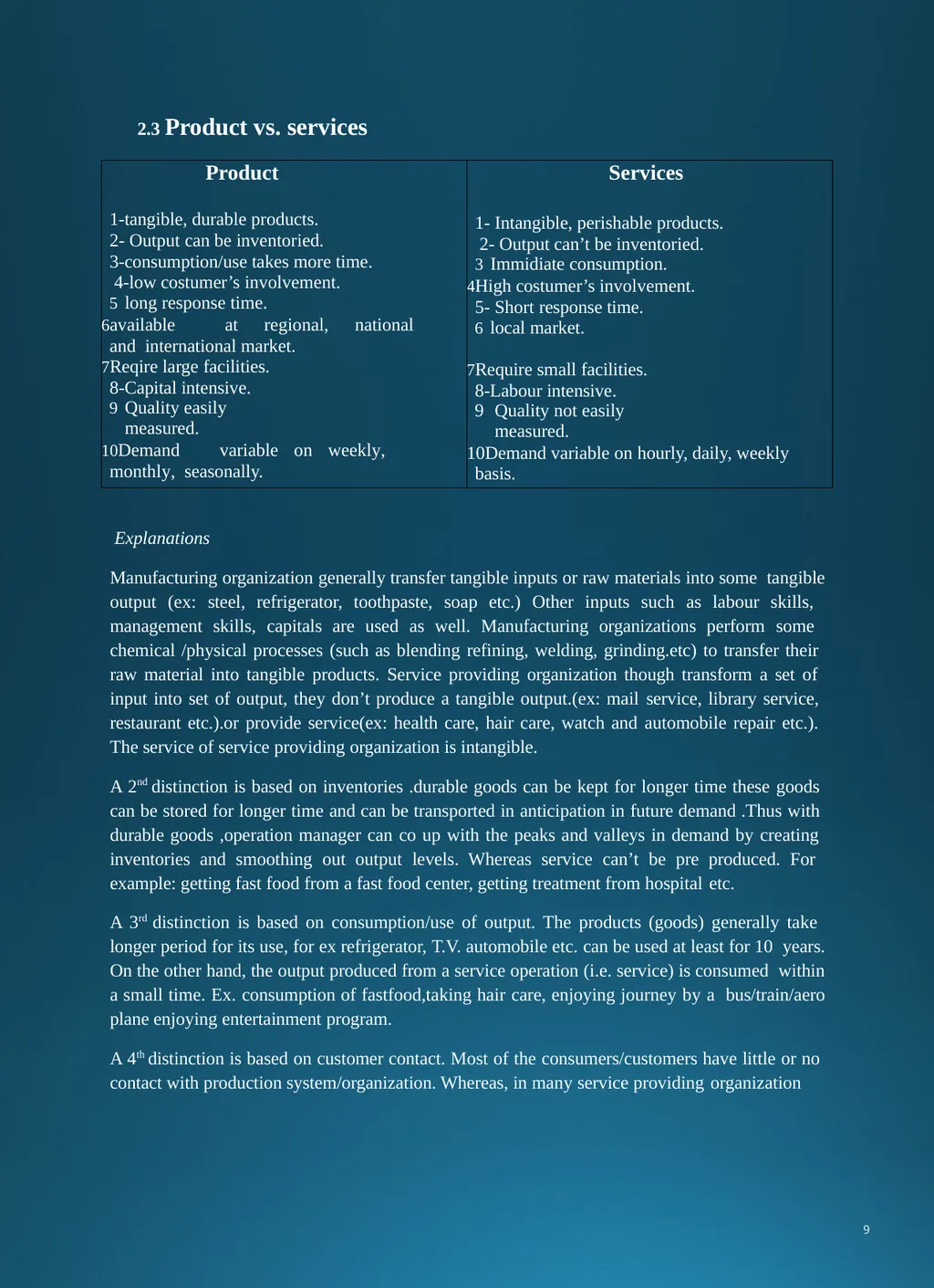 Production and Operation Management . CHAPTER-I - slide 10 of 95