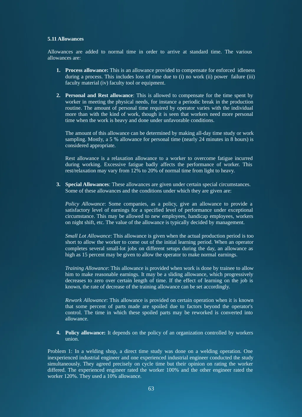 Production and Operation Management . CHAPTER-I - slide 64 of 95