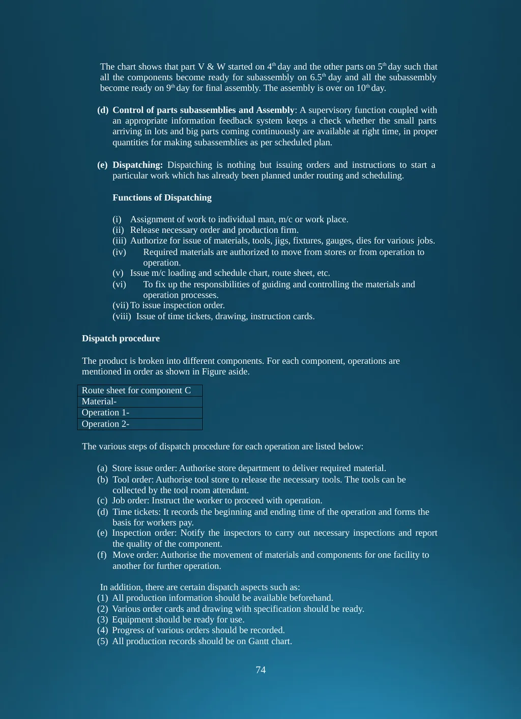 Production and Operation Management . CHAPTER-I - slide 75 of 95
