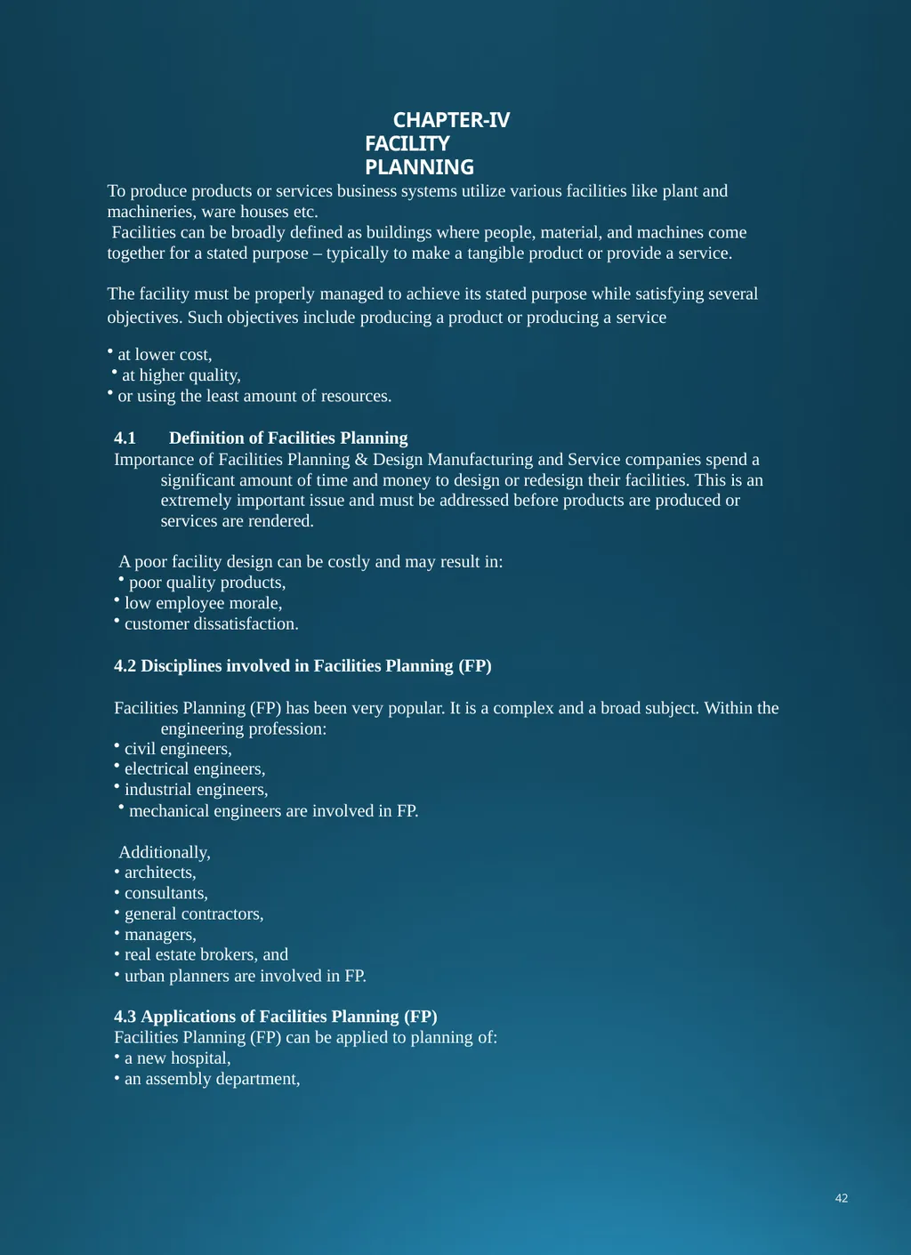 Production and Operation Management . CHAPTER-I - slide 43 of 95