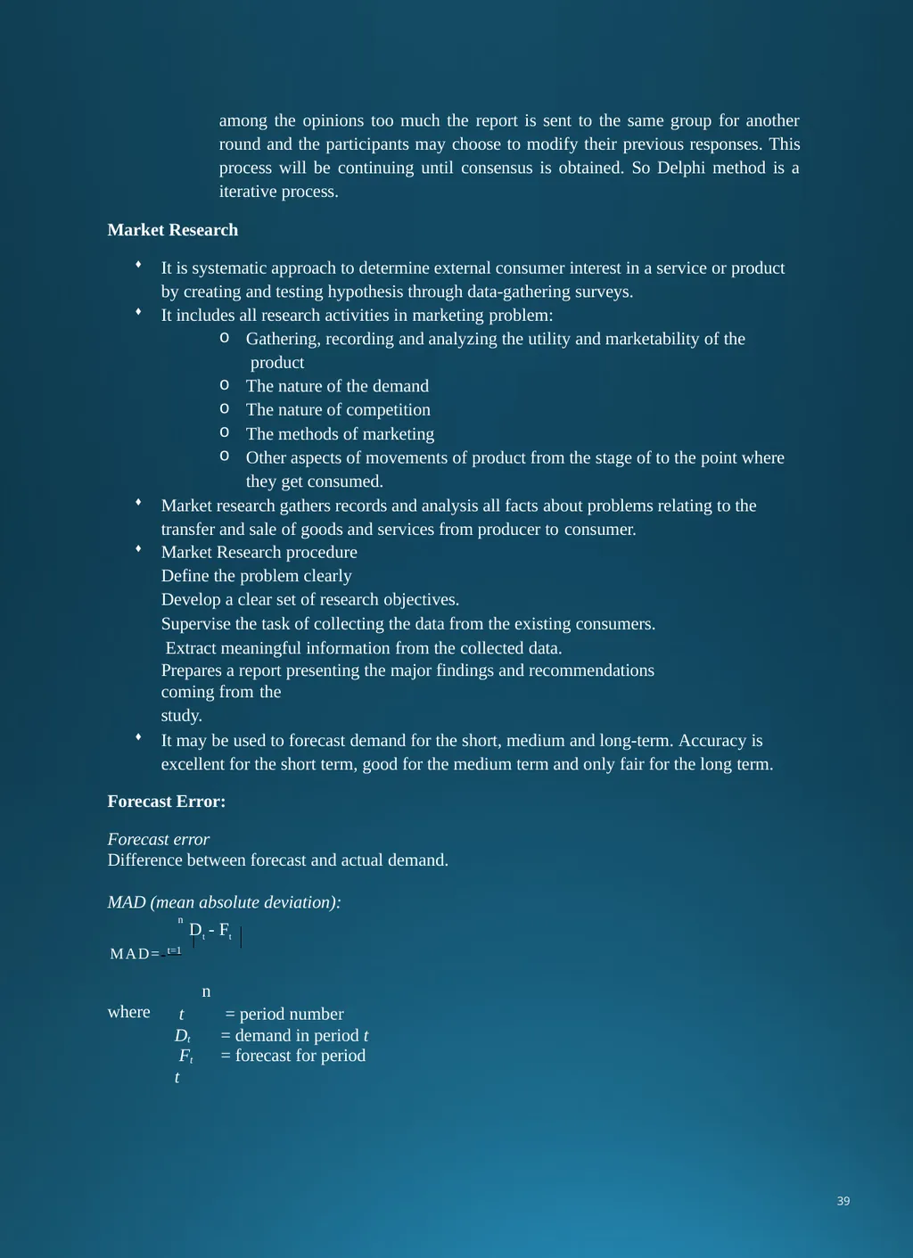 Production and Operation Management . CHAPTER-I - slide 40 of 95