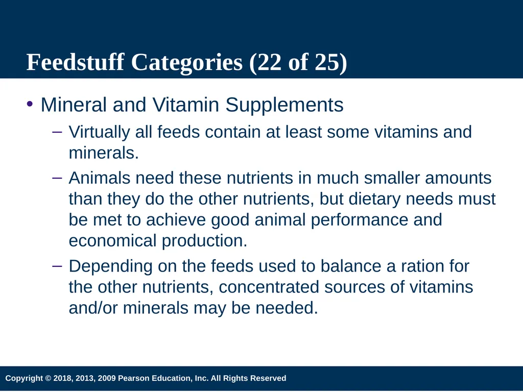 Introduction to Animal Science 6th Edition Chapter - slide 26 of 33