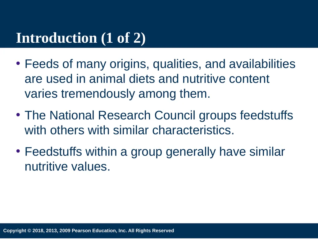 Introduction to Animal Science 6th Edition Chapter - slide 3 of 33