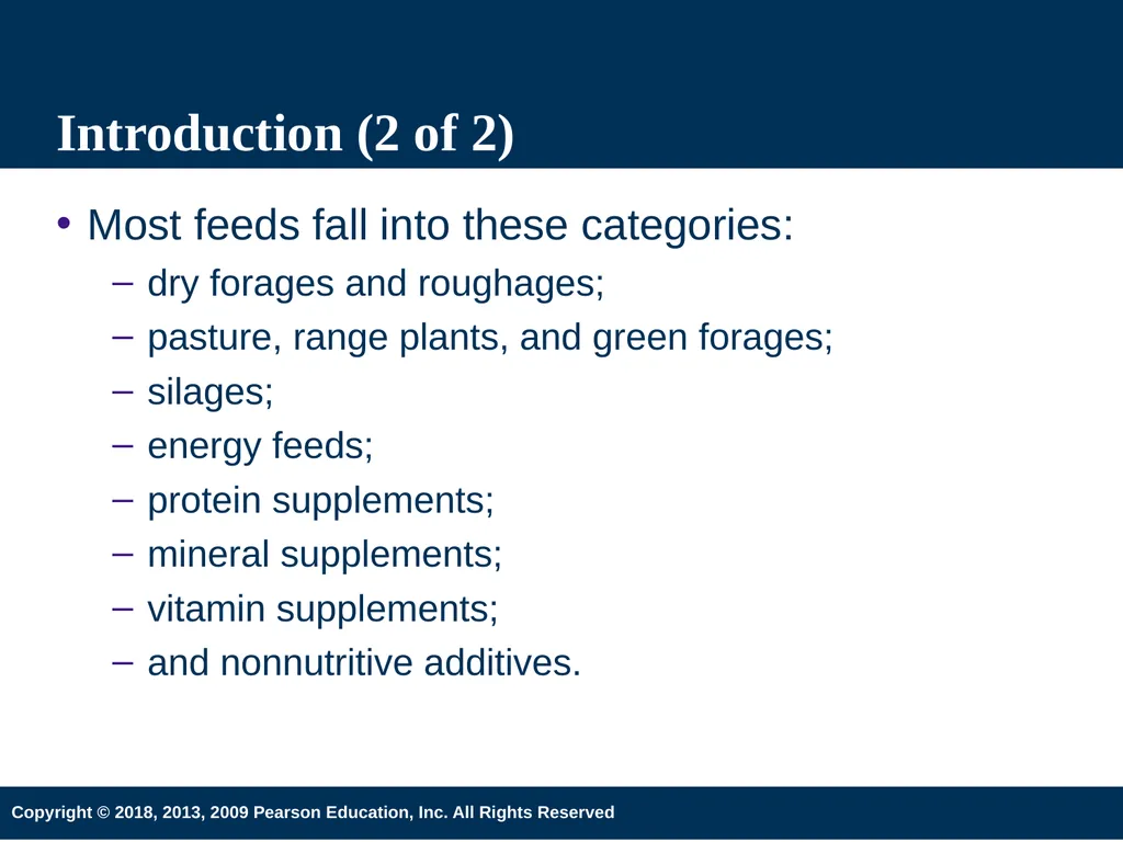 Introduction to Animal Science 6th Edition Chapter - slide 4 of 33