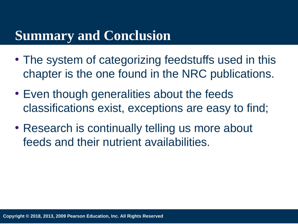 Introduction to Animal Science 6th Edition Chapter - slide 33 of 33