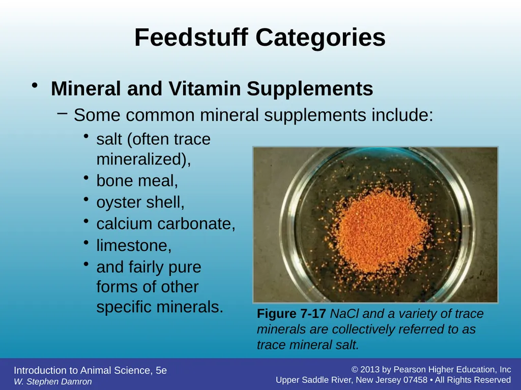 Feedstuffs Classification Chapter 7 W. Stephen - slide 30 of 35