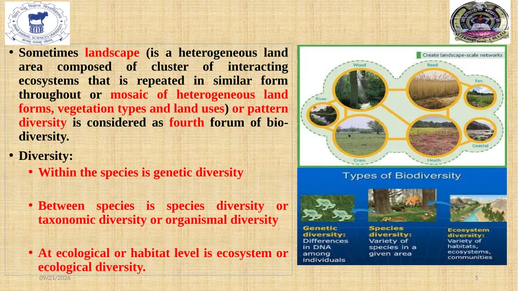 Bio-diversity uses, threats and conservation Dr. - slide 5 of 23
