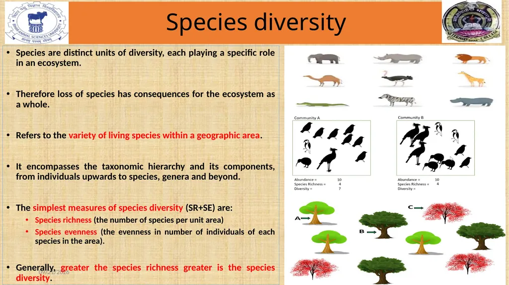 Bio-diversity uses, threats and conservation Dr. - slide 10 of 23