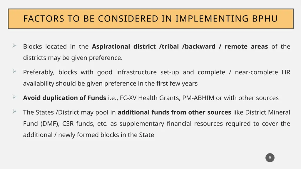 Block Public Health Unit (BPHU) Prasanth K S/ - slide 9 of 16