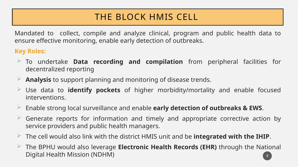 Block Public Health Unit (BPHU) Prasanth K S/ - slide 8 of 16