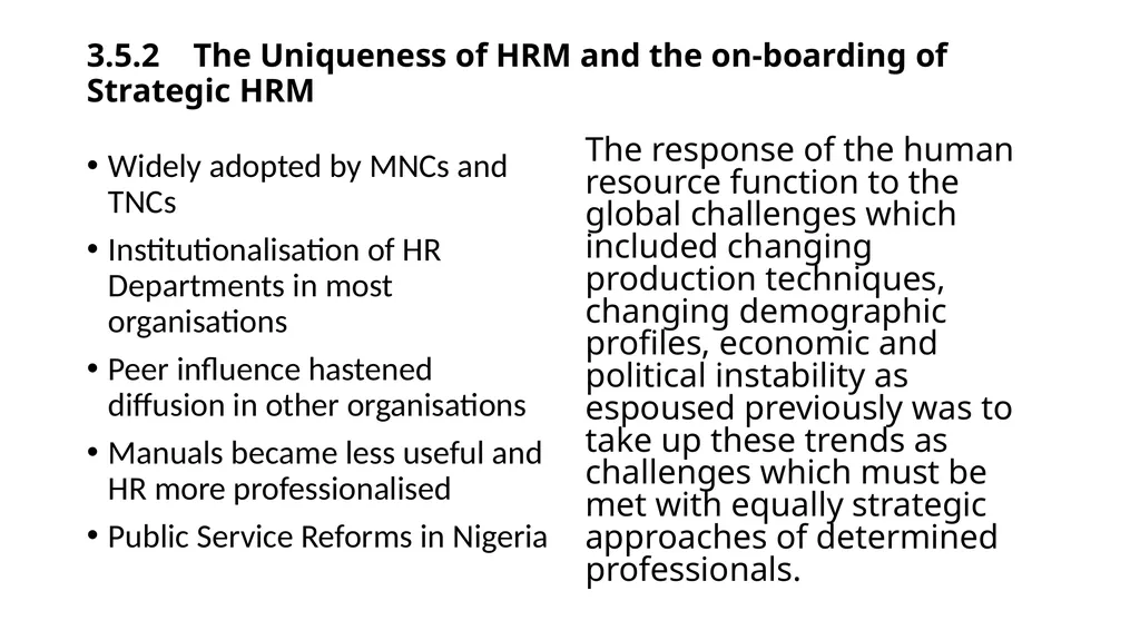 SUSTAINABILITY ISSUES AND NEW DEFINITIONS OF - slide 12 of 43