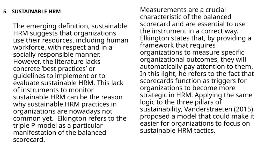 SUSTAINABILITY ISSUES AND NEW DEFINITIONS OF - slide 27 of 43