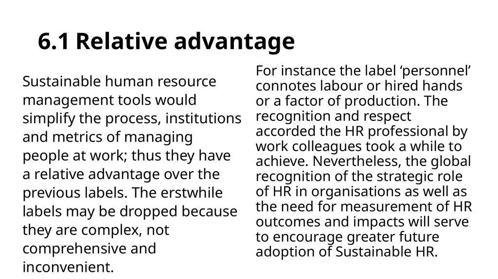 SUSTAINABILITY ISSUES AND NEW DEFINITIONS OF - slide 33 of 43