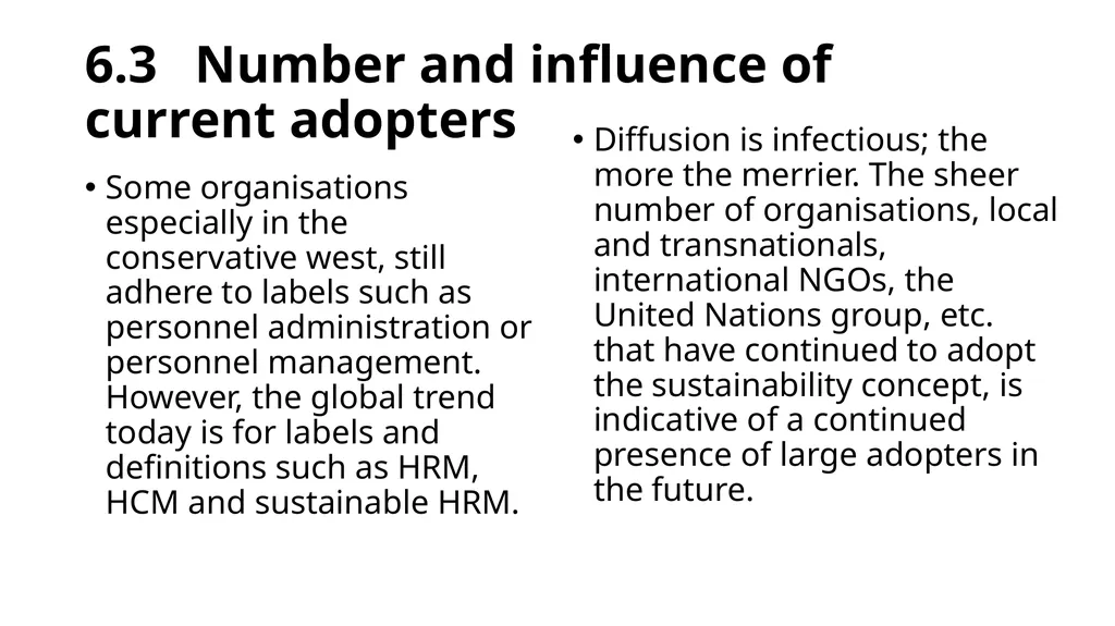 SUSTAINABILITY ISSUES AND NEW DEFINITIONS OF - slide 38 of 43