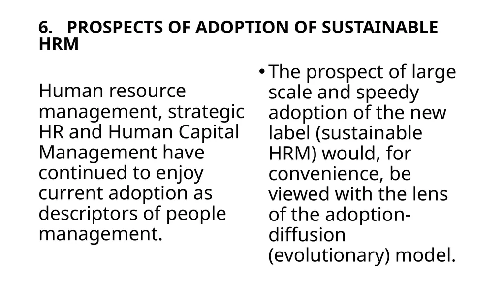 SUSTAINABILITY ISSUES AND NEW DEFINITIONS OF - slide 32 of 43