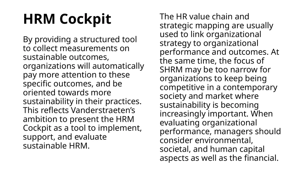 SUSTAINABILITY ISSUES AND NEW DEFINITIONS OF - slide 29 of 43