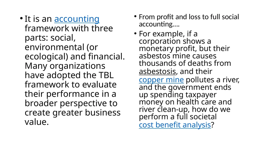 SUSTAINABILITY ISSUES AND NEW DEFINITIONS OF - slide 24 of 43