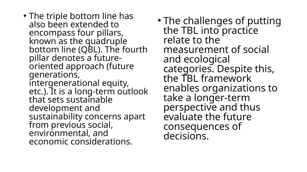 SUSTAINABILITY ISSUES AND NEW DEFINITIONS OF - slide 26 of 43