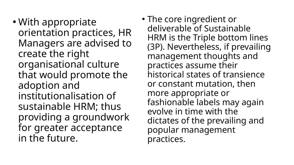 SUSTAINABILITY ISSUES AND NEW DEFINITIONS OF - slide 42 of 43