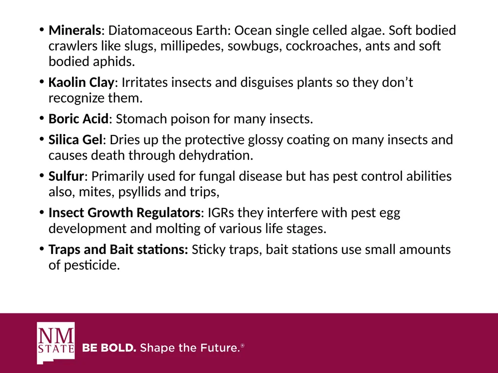 ITEGRATED PEST MANGAGEMENT SIMPLIFIED Presented by - slide 24 of 25