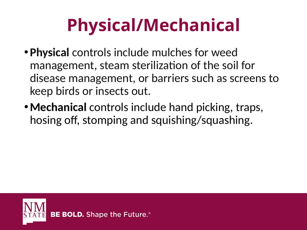 ITEGRATED PEST MANGAGEMENT SIMPLIFIED Presented by - slide 19 of 25