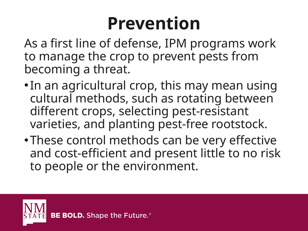 ITEGRATED PEST MANGAGEMENT SIMPLIFIED Presented by - slide 7 of 25